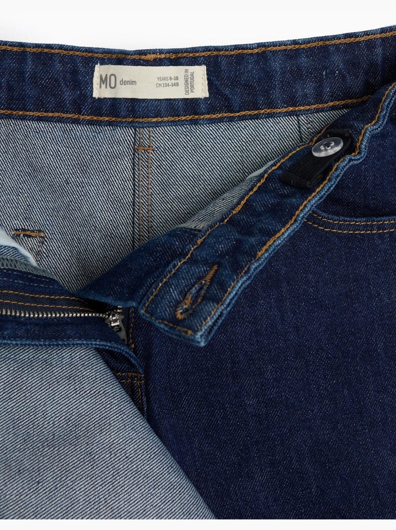Falda pantal?n vaquera, MO Fashion Azul - Kiabi