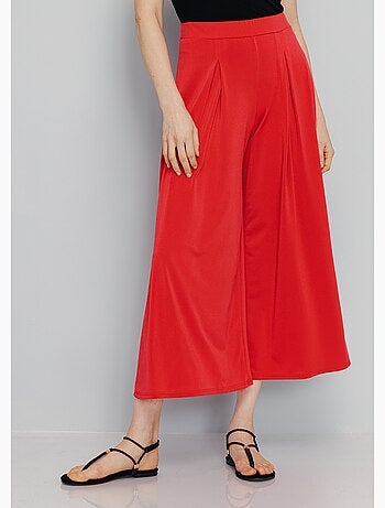 Falda-pantalón con cintura elástica - AFIBEL