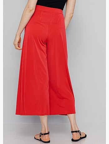 Falda-pantalón con cintura elástica - AFIBEL