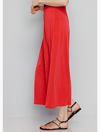 Falda-pantalón con cintura elástica - AFIBEL