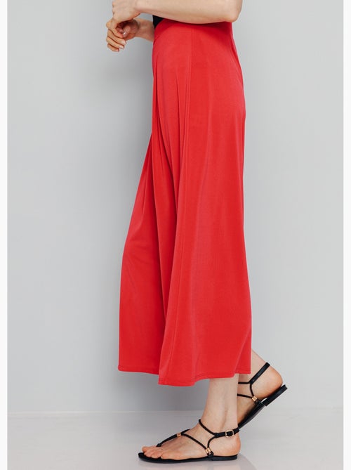 Falda-pantalón con cintura elástica - AFIBEL - Kiabi