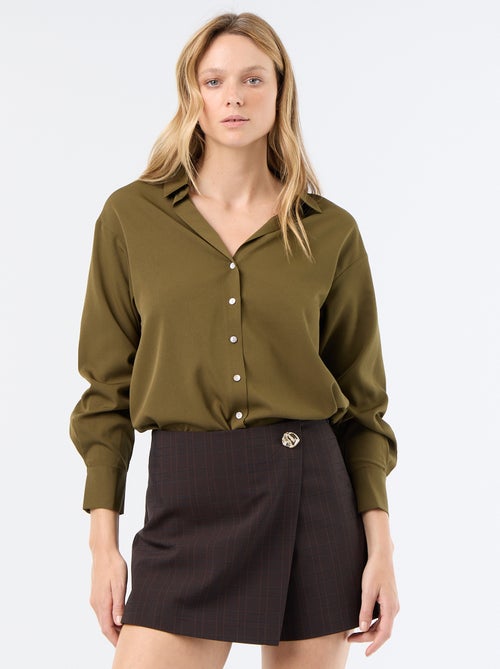 Falda pantalón con joya de fantasía - Kiabi Falda pantalón con joya de fantasía - Kiabi