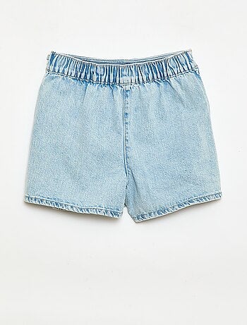 Falda-pantalón con motivos bordados por toda la prenda