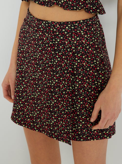 Falda pantalón con motivos estampados - Kiabi
