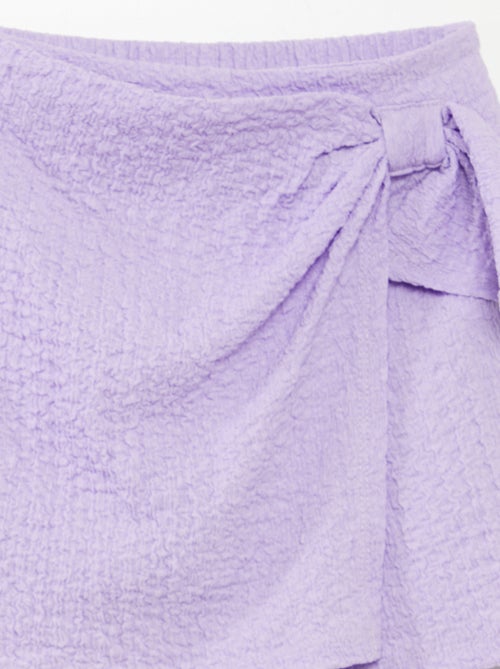 Falda pantalón corta - Kiabi