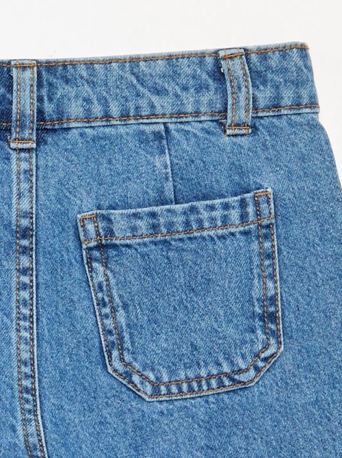 Falda pantalón corta vaquera - Kiabi Falda pantalón corta vaquera - Kiabi