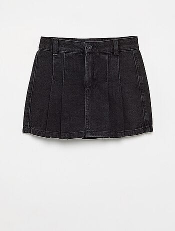 Falda pantalón corta vaquera