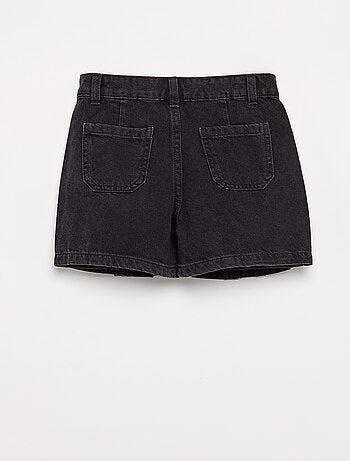 Falda pantalón corta vaquera