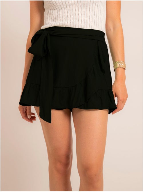 Falda pantalón cruzada XABERI - Kiabi Falda pantalón cruzada XABERI - Kiabi