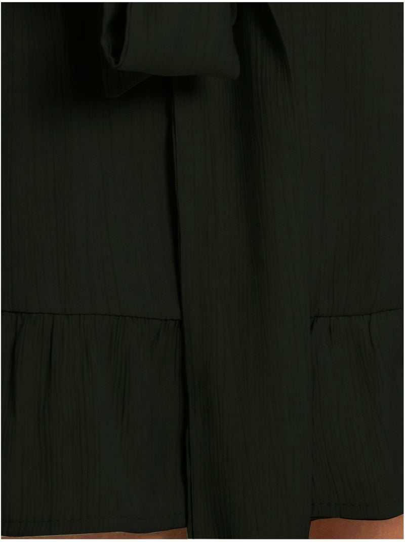 Falda pantalón cruzada XABERI Negro - Kiabi