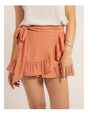 Falda pantalón cruzada XABERI