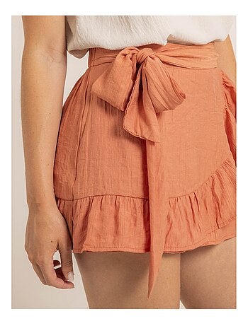 Falda pantalón cruzada XABERI