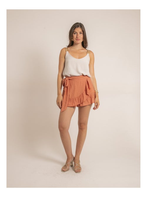 Falda pantalón cruzada XABERI - Kiabi Falda pantalón cruzada XABERI - Kiabi