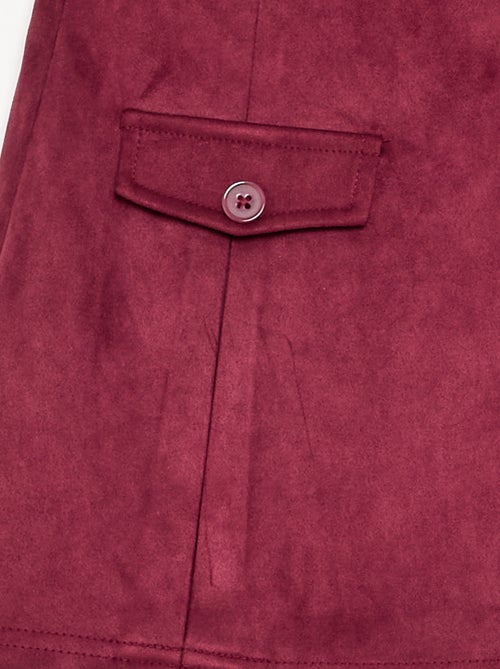 Falda-pantalón de antelina - Kiabi Falda-pantalón de antelina - Kiabi