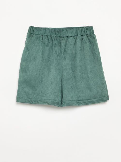 Falda-pantalón de antelina - Kiabi Falda-pantalón de antelina - Kiabi