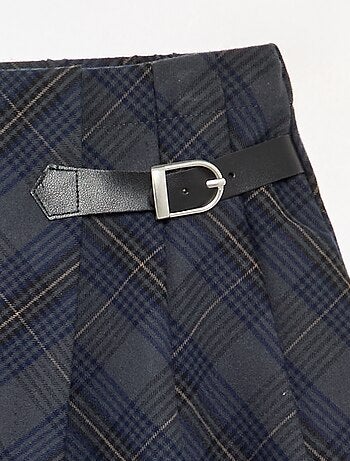 Falda pantalón de cuadros