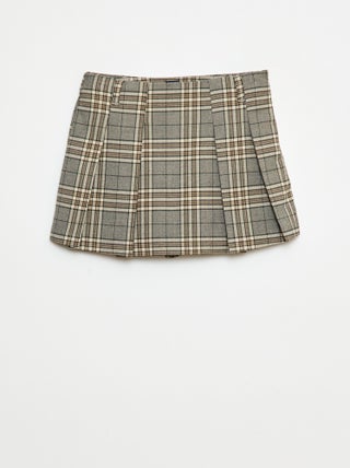 Falda pantalón de cuadros