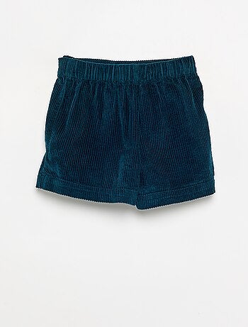 Falda pantalón de pana
