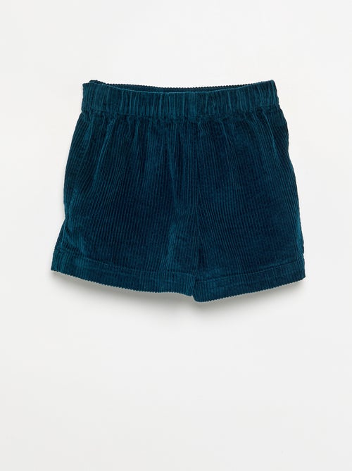 Falda pantalón de pana - Kiabi