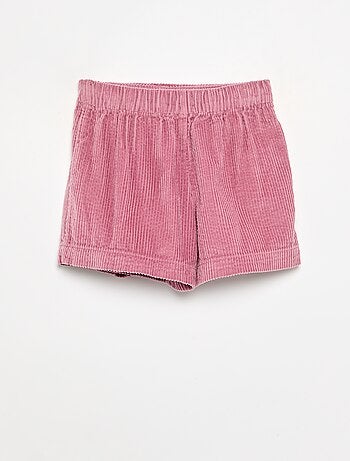 Falda pantalón de pana