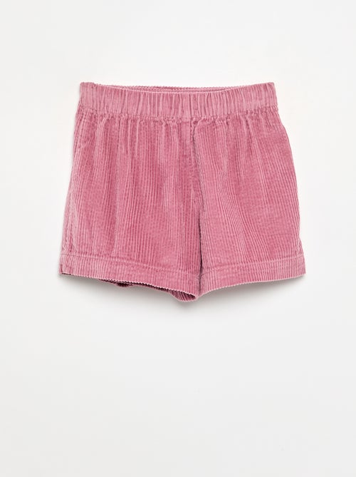 Falda pantalón de pana - Kiabi