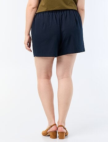 Falda pantalón de punto grueso