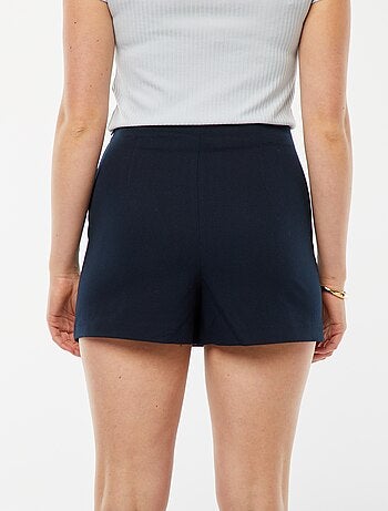 Falda pantalón de tiro alto