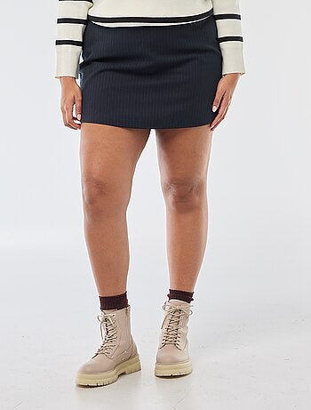 Falda pantalón de tiro alto