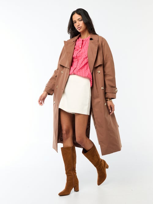 Falda pantalón de tiro alto - Kiabi