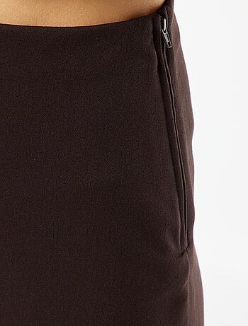 Falda pantalón de tiro alto