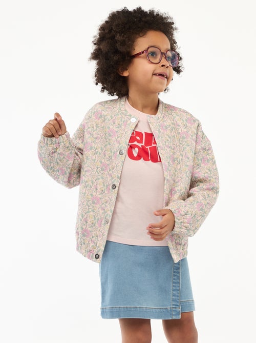 Falda-pantalón de vaquero - Kiabi