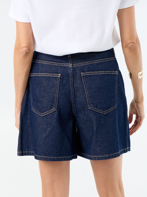 Falda pantalón de vaquero crudo - Kiabi Falda pantalón de vaquero crudo - Kiabi