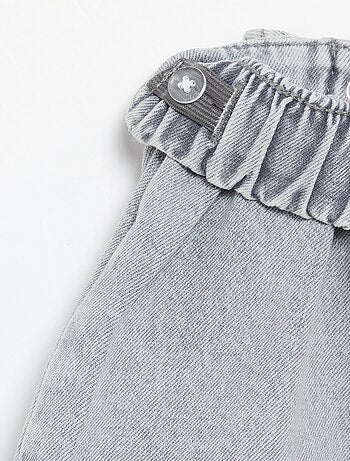 Falda pantalón de vaquero