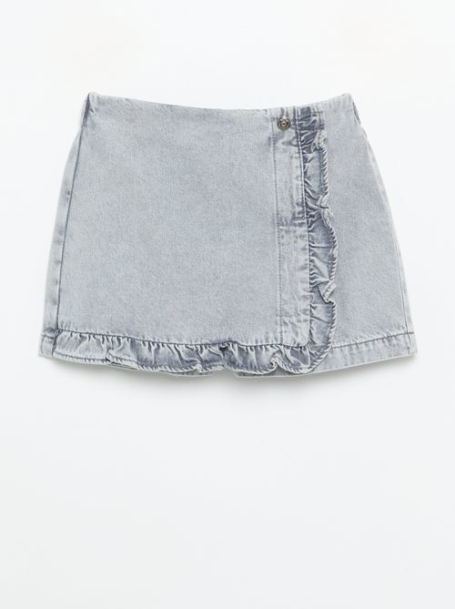Falda pantalón de vaquero - Kiabi Falda pantalón de vaquero - Kiabi