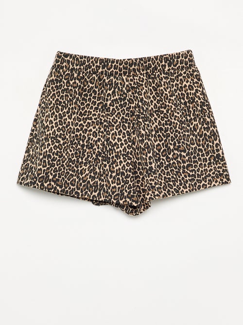 Falda pantalón estampada - Kiabi Falda pantalón estampada - Kiabi