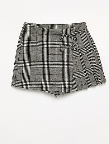Falda pantalón estampada