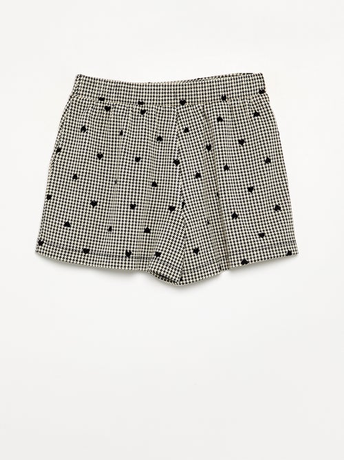 Falda pantalón estampada - Kiabi Falda pantalón estampada - Kiabi