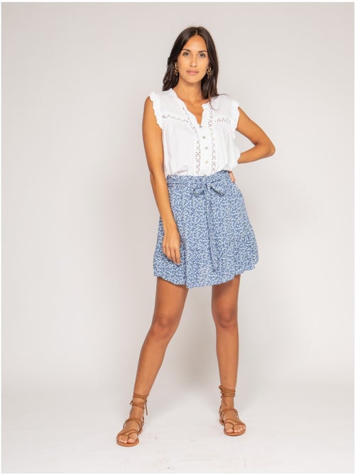 Falda pantalón estampada xymess - Kiabi Falda pantalón estampada xymess - Kiabi