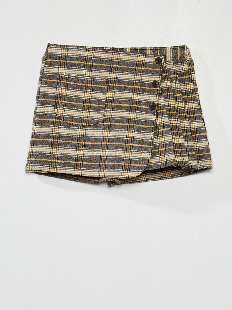 Falda pantalón GRIS - Kiabi