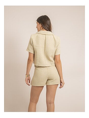 Falda pantalón tweed XEVINE