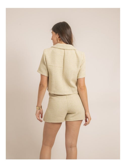 Falda pantalón tweed XEVINE - Kiabi