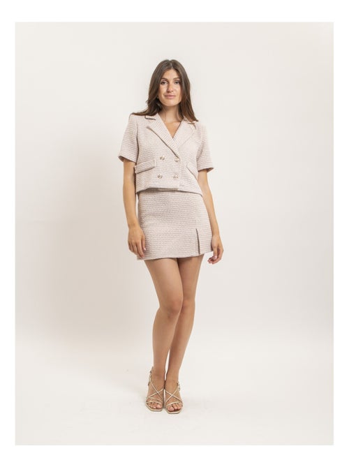 Falda pantalón tweed XEVINE - Kiabi