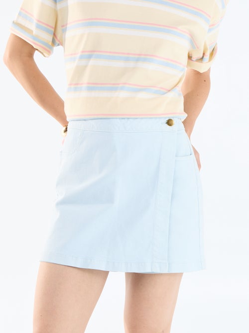 Falda pantalón vaquera - Kiabi