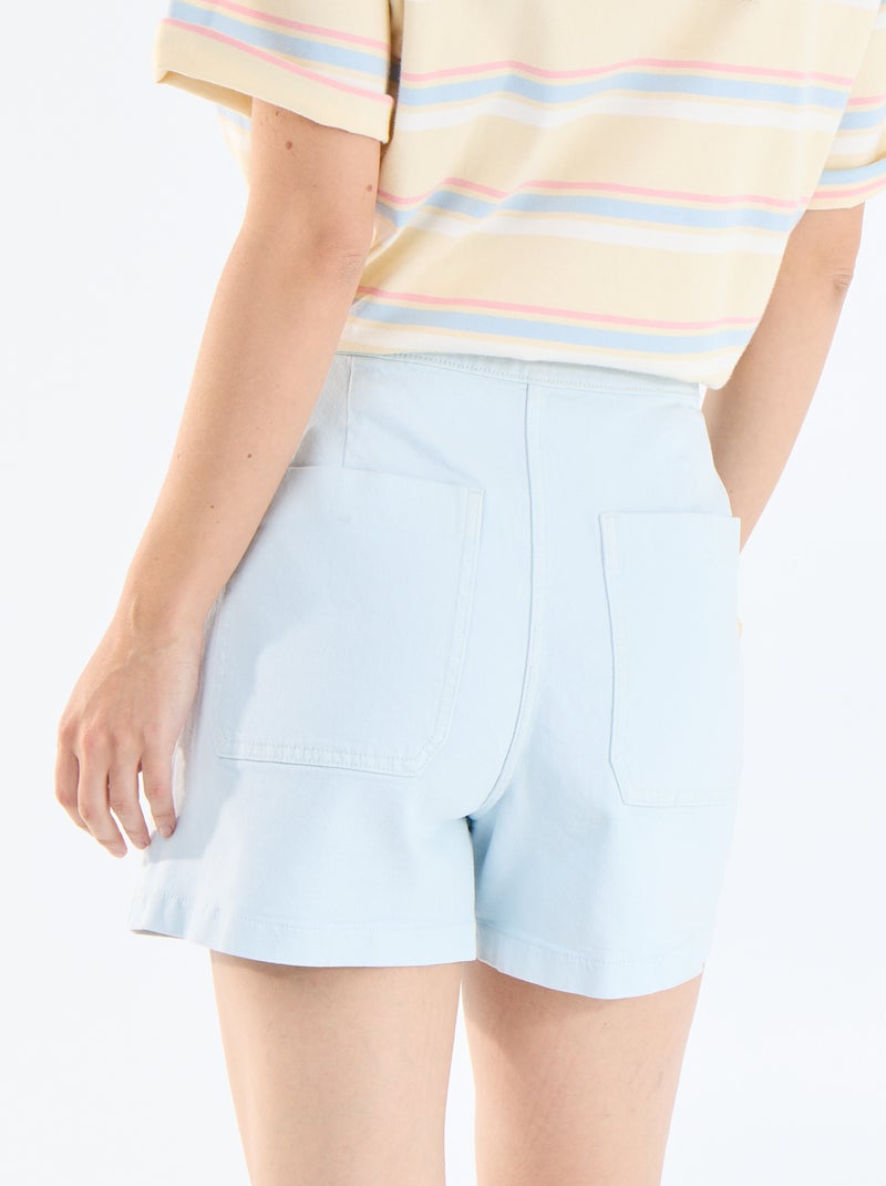 Falda pantalón vaquera Azul - Kiabi