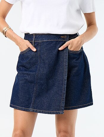 Falda pantalón vaquera