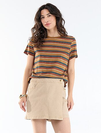 Falda pantalón vaquera