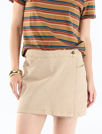 Falda pantalón vaquera