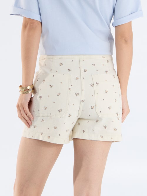 Falda pantalón vaquera - Kiabi
