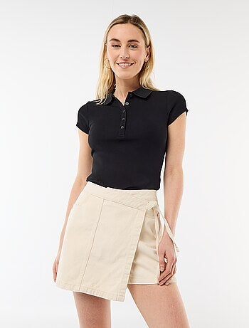 Falda pantalón vaquera