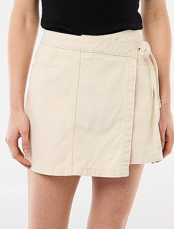 Falda pantalón vaquera